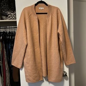 Madewell bomber zip jacket